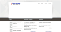 Desktop Screenshot of nowakowski-trans.pl